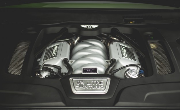 2015 Bentley Mulsanne Speed twin-turbocharged 6.75-liter V-8 engine